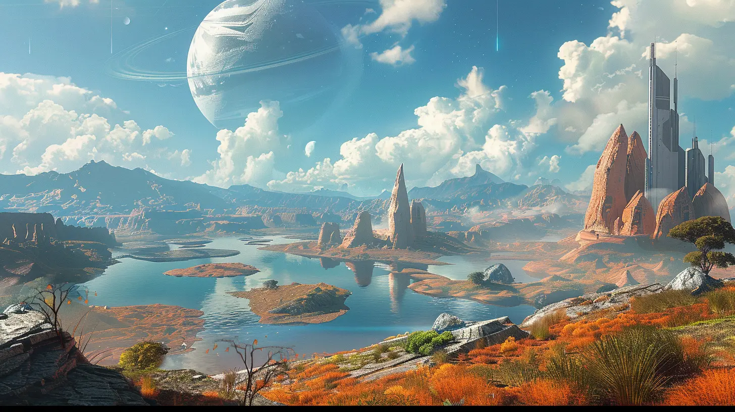 Creating Alien Landscapes: Building Unique Sci-fi Game Worlds