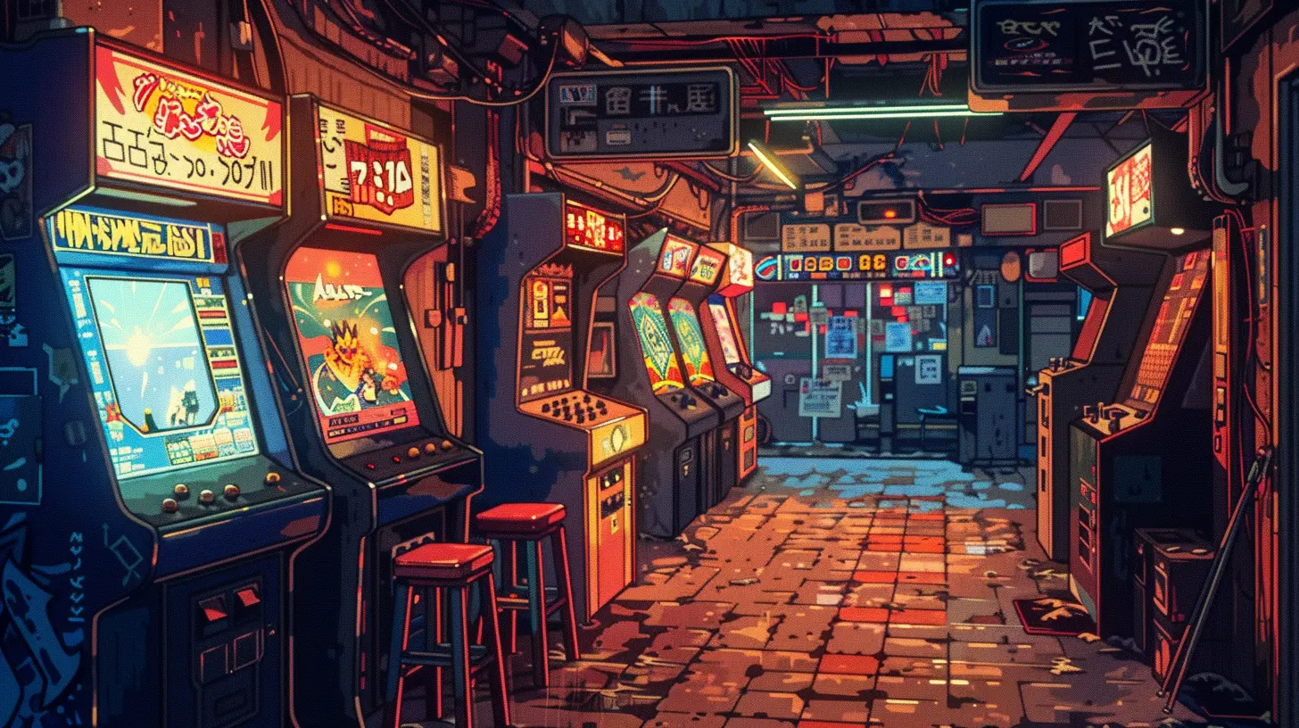 Time Travel Through Pixels: The Best Arcade Games from the 80s and 90s