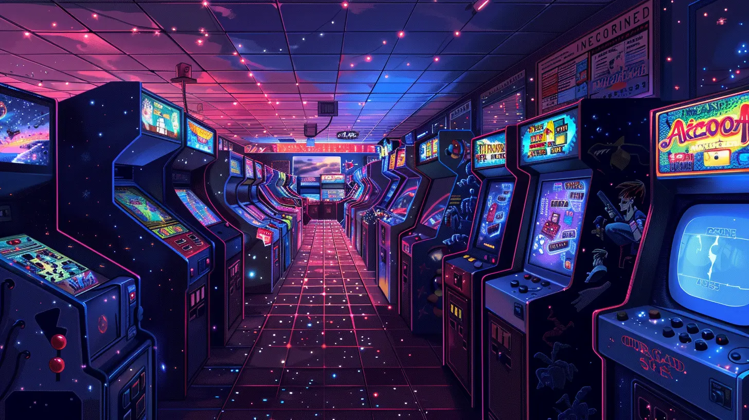 Time Travel Through Pixels: The Best Arcade Games from the 80s and 90s