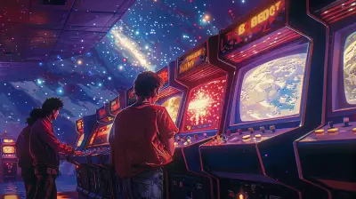 Time Travel Through Pixels: The Best Arcade Games from the 80s and 90s