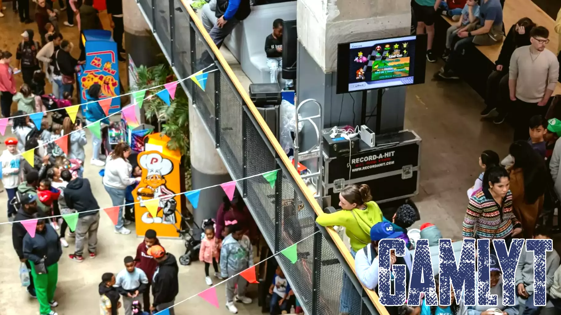 Crosstown Concourse Celebrates Mario Day with Enthusiastic Fans